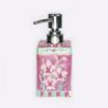 Peranakan Porcelain Soap Dispenser (Small) – Dark Pink